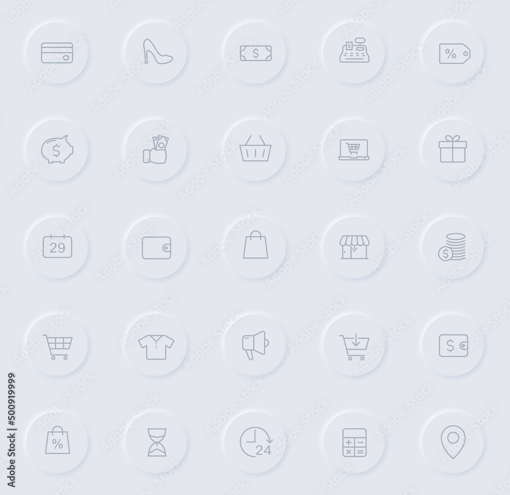 black friday line gray icons on round rubber buttons. black friday icon set for web, mobile apps, ui design and promo business polygraphy black friday line gray icons on round rubber buttons. black friday icon set for web, mobile apps, ui design and promo business polygraphy
