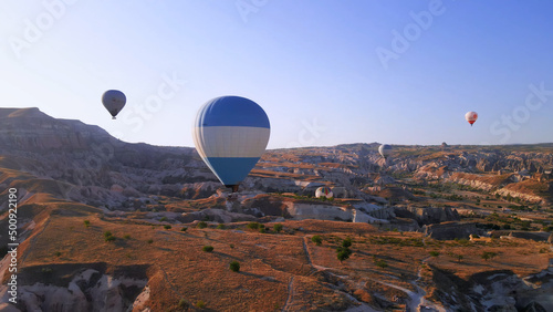 Hot air balloons in Cappadocia, Turkey