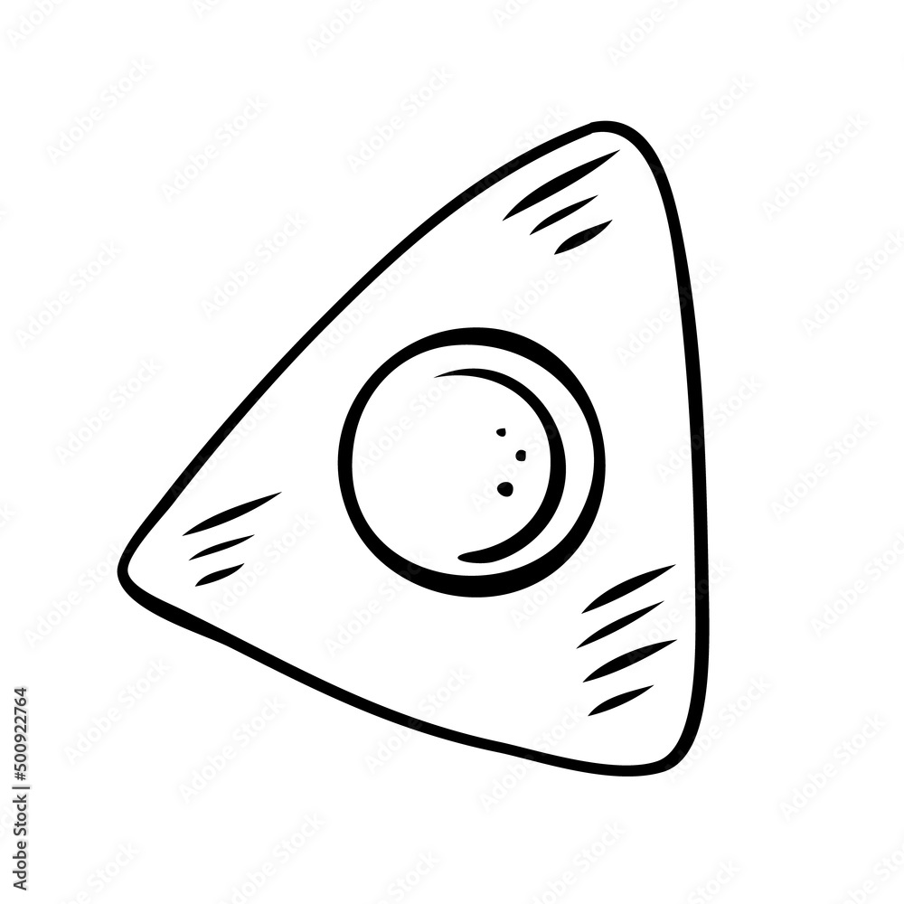 Chalk for sewing. Fashion designer tool. Vector illustration Chalk for sewing. Fashion designer tool. Vector illustration