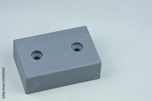 gray Plastic support for furniture,foot 