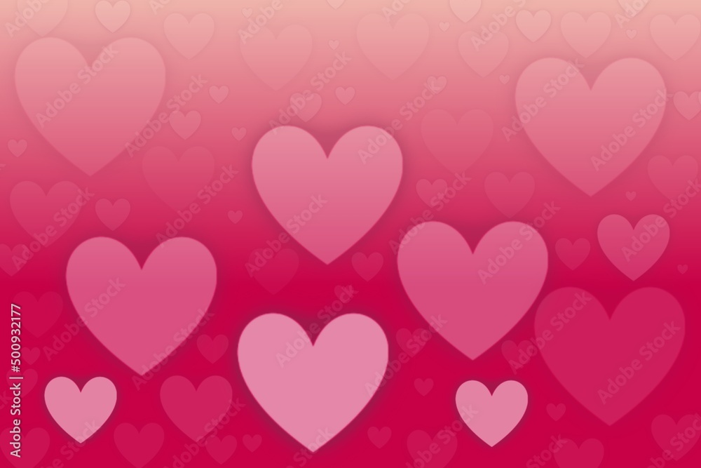 heart art pattern on red pink gradient texture wallpaper background abstract heart art pattern on red pink gradient texture wallpaper background abstract