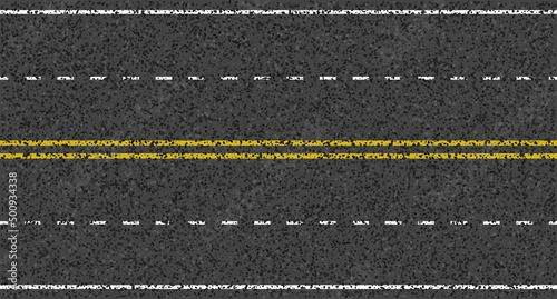 Asphalt highway textured vector background.