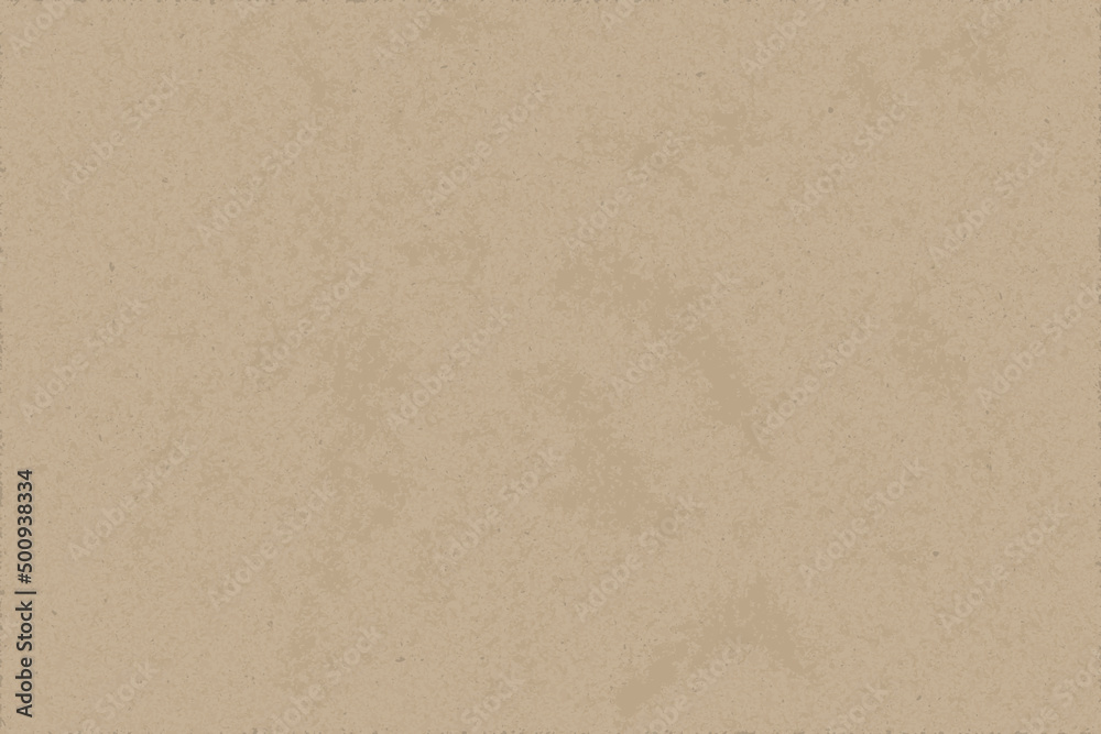 Craft Paper Texture Template for Realistic Vector Cardboard Wallpaper