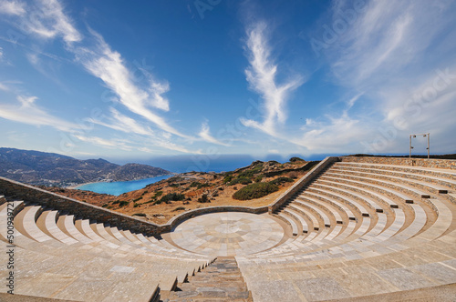 Odysseas Elytis theatre in Ios island photo