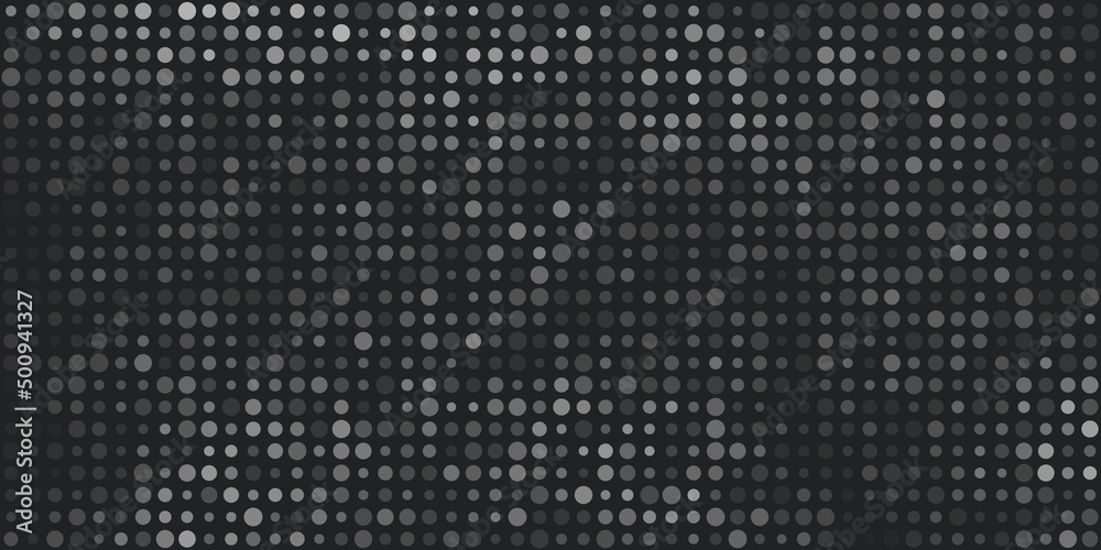 Abstract Dark Black and White Spotted Pixels Pattern with Random Shades of Gray - Geometric Mosaic Texture, Generative Art, Vector Background Abstract Dark Black and White Spotted Pixels Pattern with Random Shades of Gray - Geometric Mosaic Texture, Generative Art, Vector Background