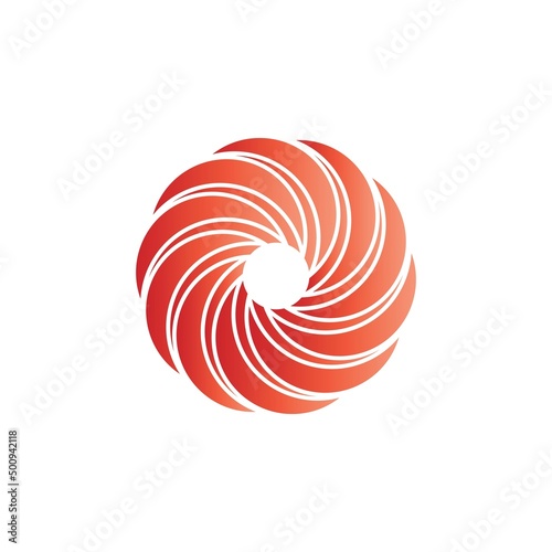 vortex vector illustration icon