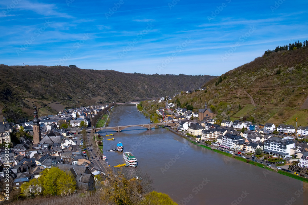 Fototapeta premium Die Mosel in Cochem