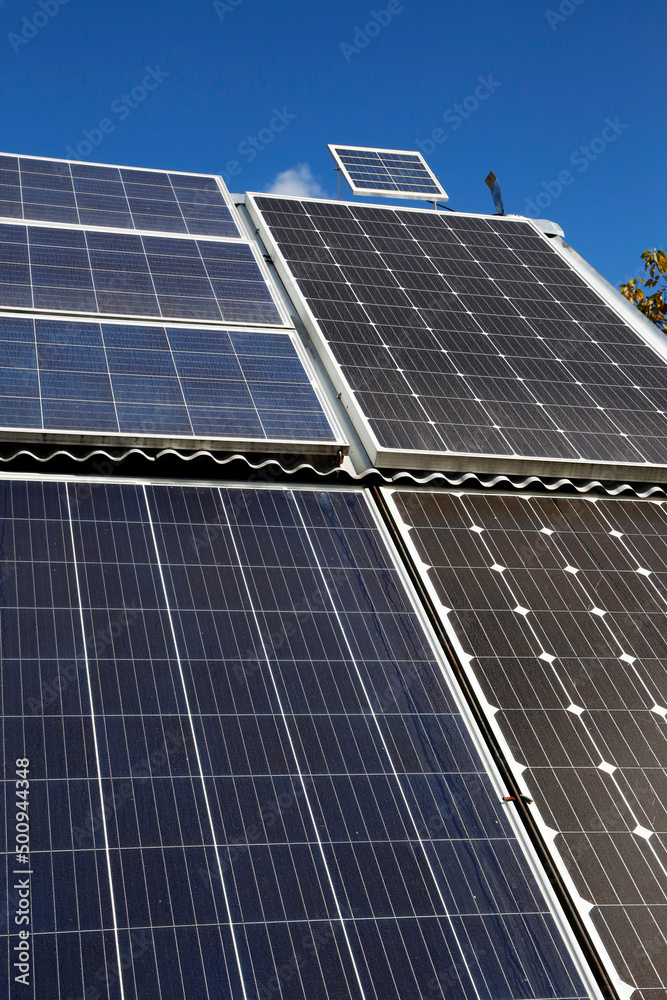 Solar panels. Green energy. Alternative light energy. Solar energy. Ecology. Environment. Technology. Alternative electricity. Renewable.
