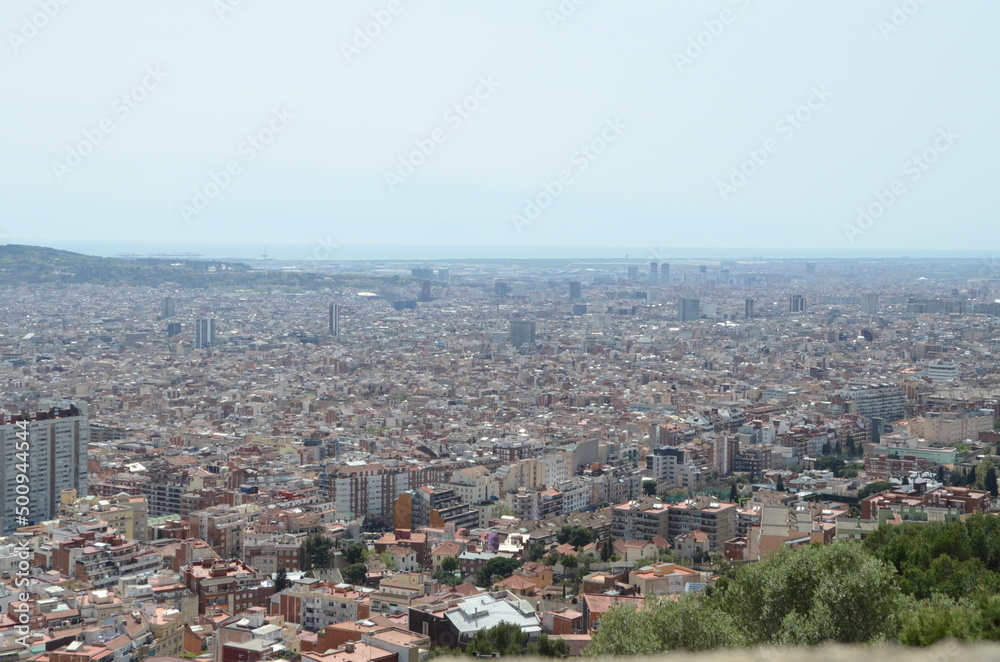 La ville de barcelone en espagne
