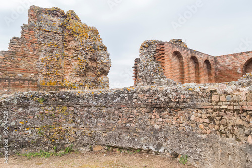 Roman archaeological site of Munigua in Seville (Spain) photo