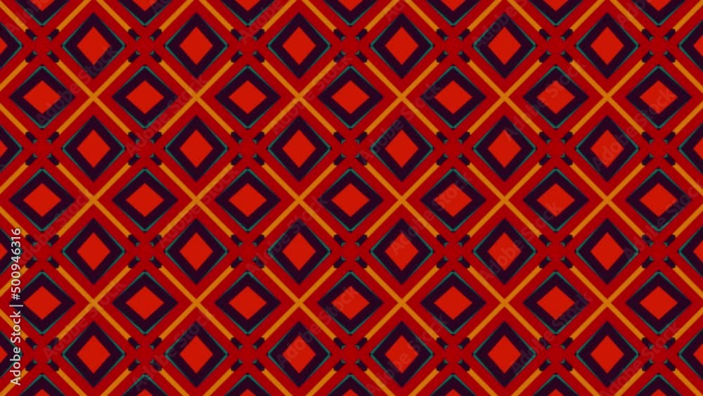 Abstract, background animation, black, red background, black diamond shapes, seamless Abstract, background animation, black, red background, black diamond shapes, seamless