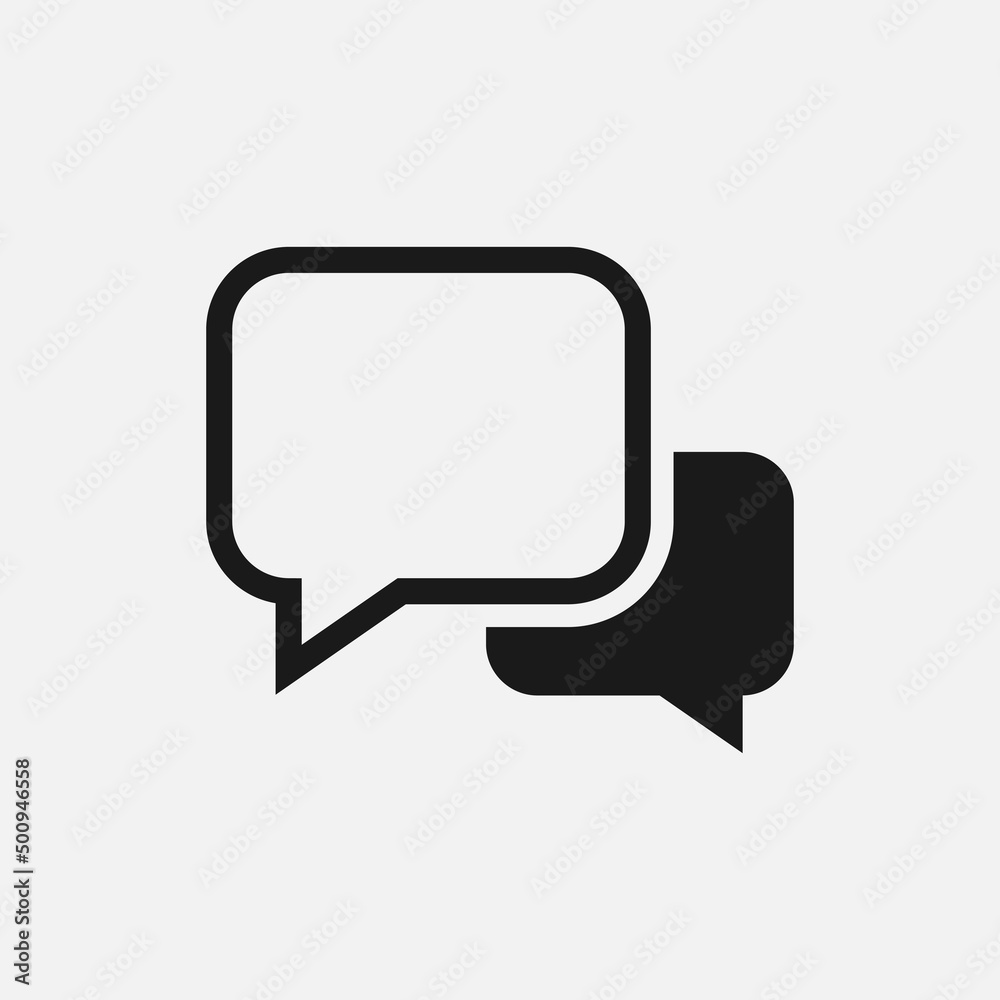Chat symbol. Dialogue sms icon. Vector EPS 10 Chat symbol. Dialogue sms icon. Vector EPS 10