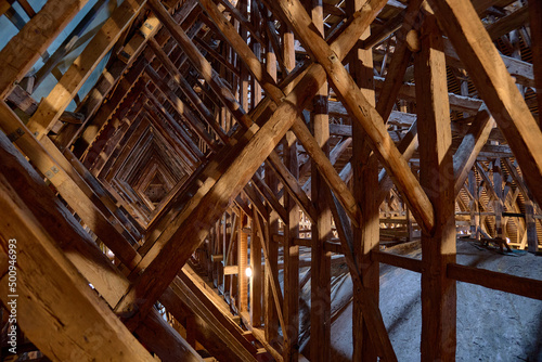 Dachstuhl von St. Stephan in Tangermünde