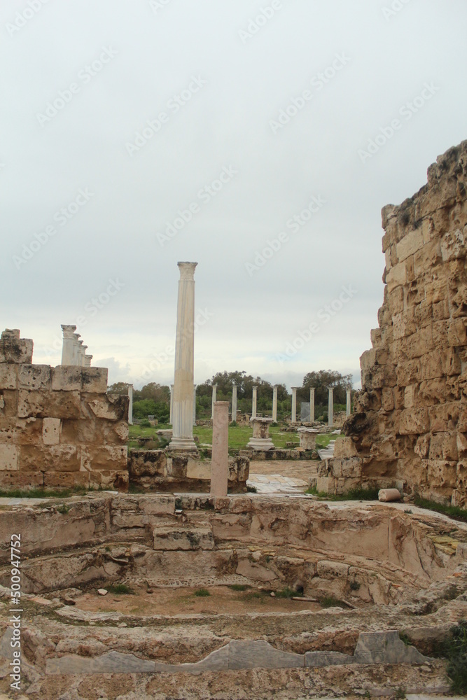 Salamis Ancient City Ruins, Famagusta Cyprus