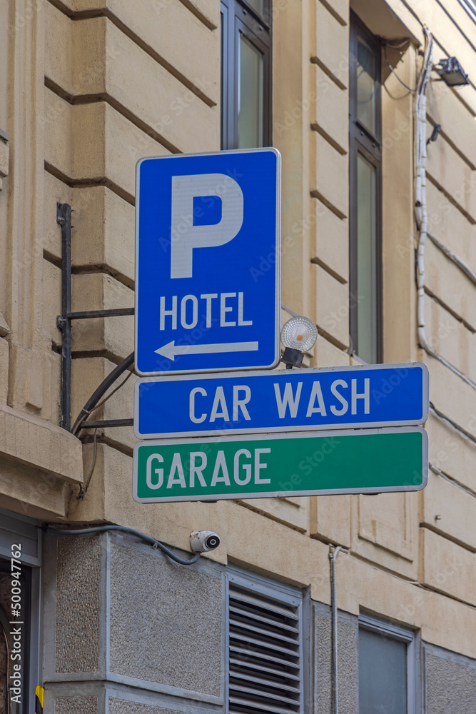 Hotel Parking Car Wash