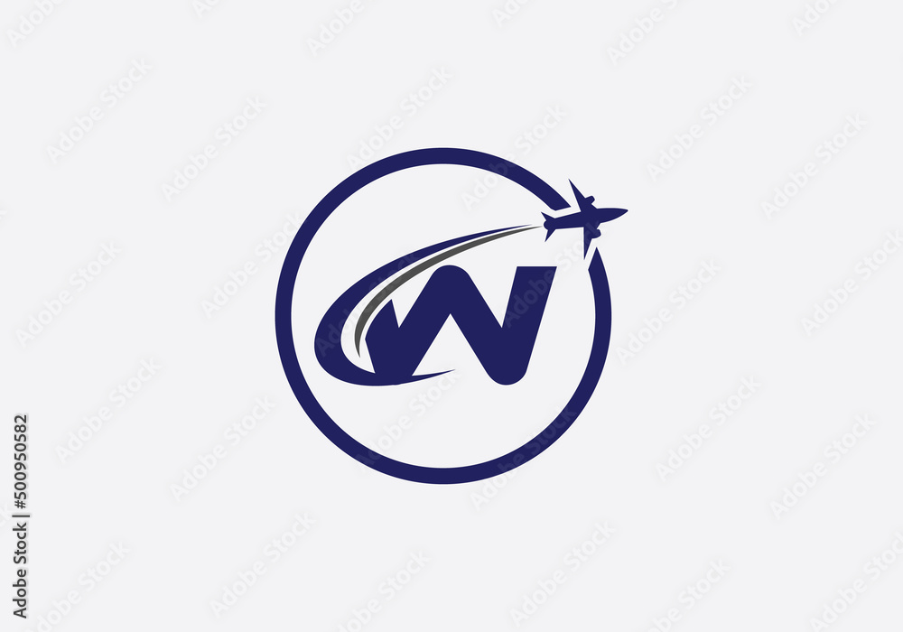 Aviation and airlines logo, Tour and travel agency symbol design with letter and alphabets Aviation and airlines logo, Tour and travel agency symbol design with letter and alphabets