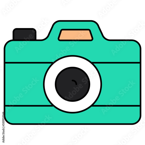 Premium download icon of camera
