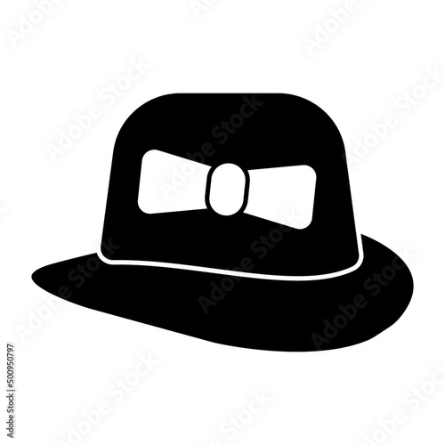 A unique design icon of hat