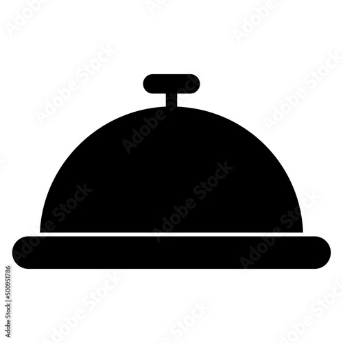 Trendy design icon of cloche
