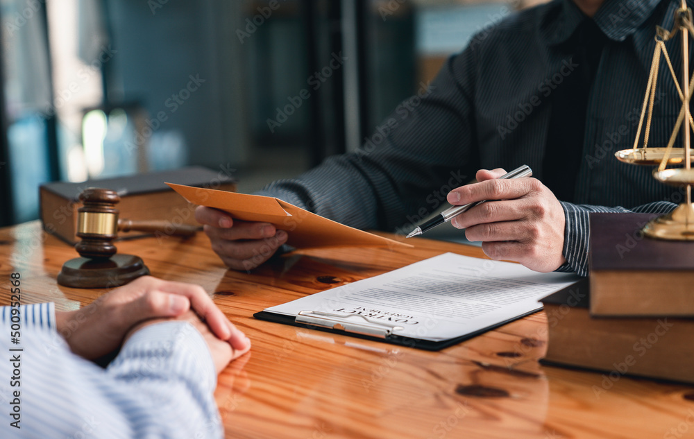 lawyer or attorney who is taking bribes reads the statute of