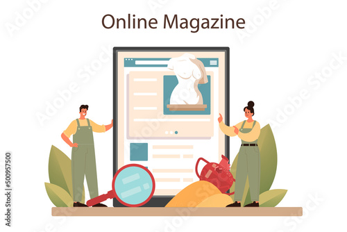 Archaeologist online service or platform. Ancient history scientist