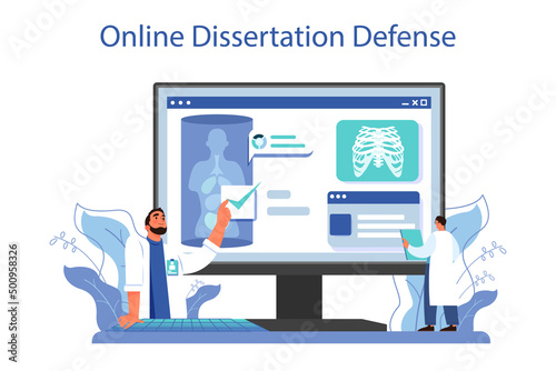 Radiology online service or platform. X-ray, MRI and ultrasound