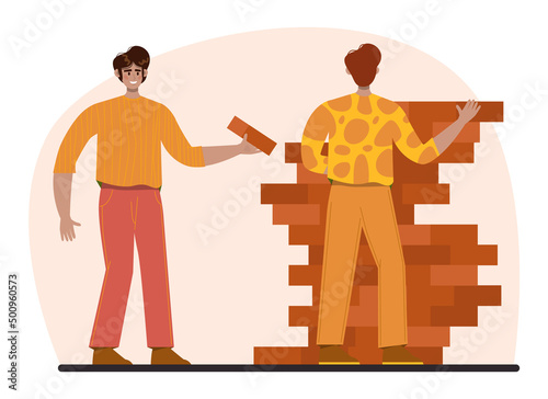 Transforming concept. Transformation metaphor, changing and evolution