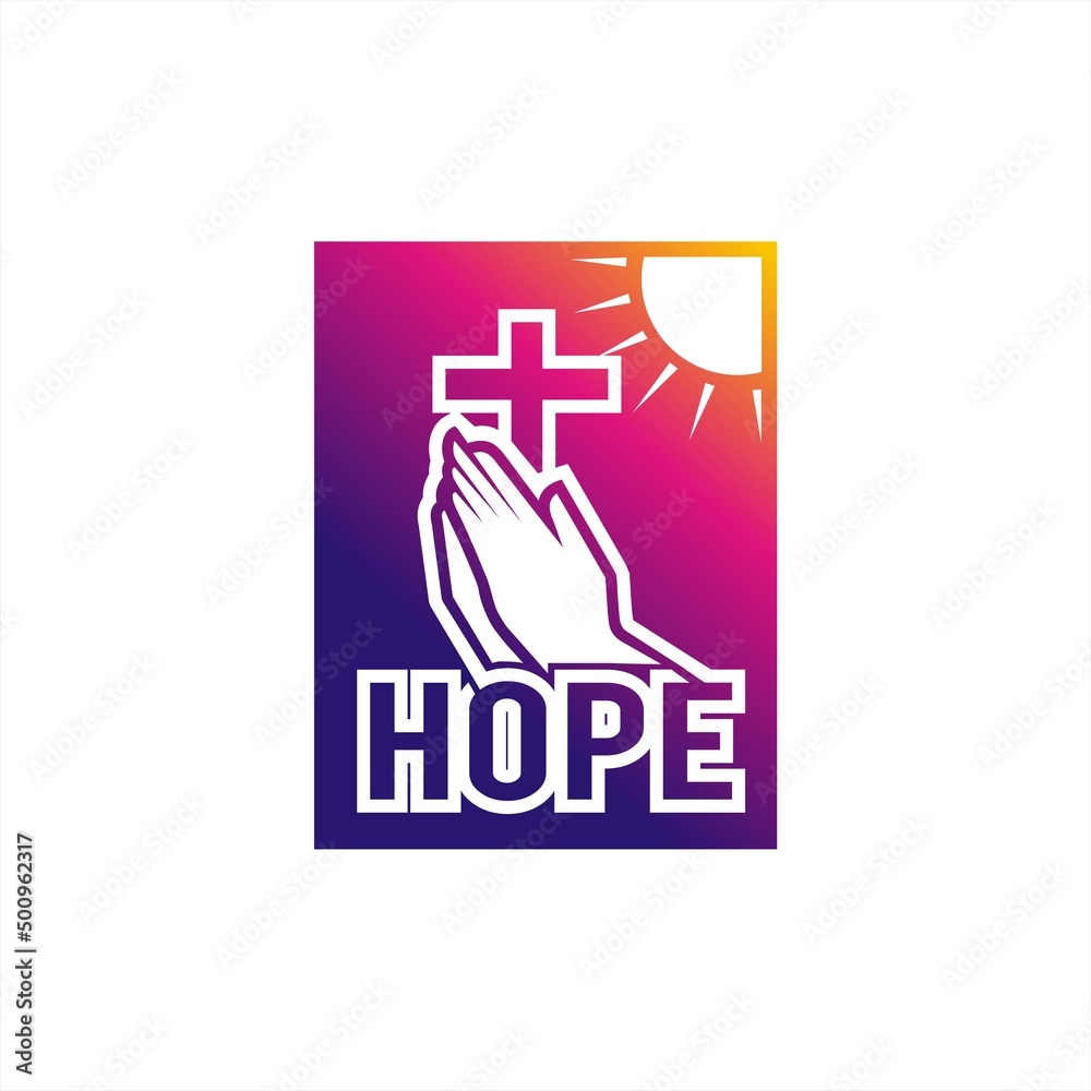 Cross logo or icon design for christian community Cross logo or icon design for christian community