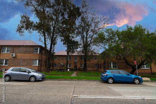 Apartment building in inner Sydney suburb NSW Australia