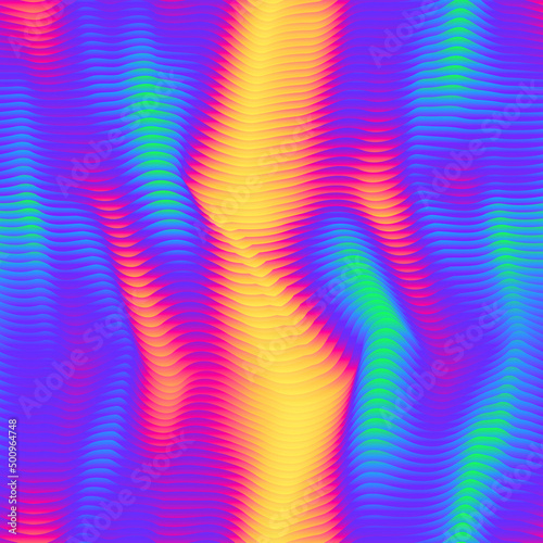 Colored infrared seamless pattern.