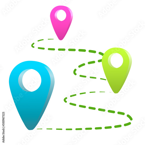 Navigation around the city.