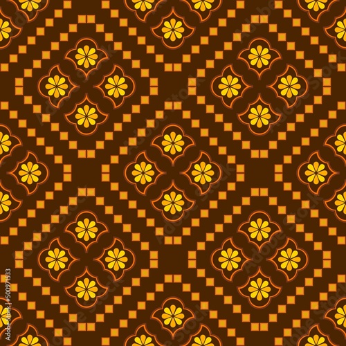 Geometric ethnic pattern traditional Design for background,carpet,wallpaper,clothing,
wrapping,Batik,fabric,sarong,embroidery style.