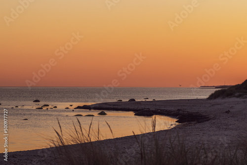 Sunset at the beach