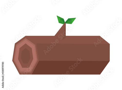 trunk tree low poly