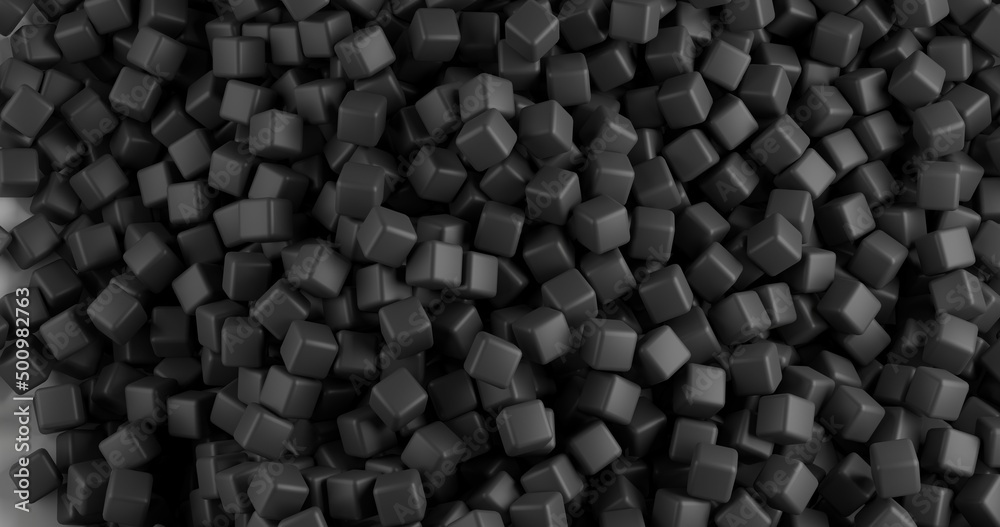 3d cubes laying on the floor 3d cubes laying on the floor