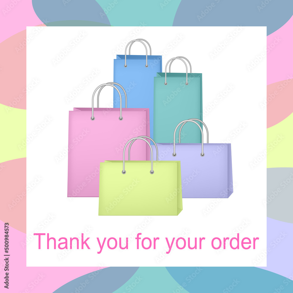 Thank you for your order card design for online shop. Enjoy shopping ...