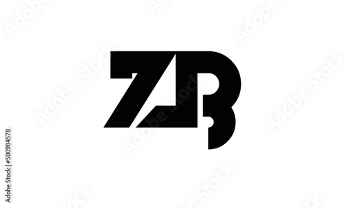 Free Download initials alphabet logo icon vector ZB BZ - GFXLoad