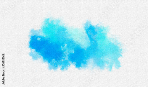 Blue purple color paper card, watercolor texture wallpaper, abstract drawing poster