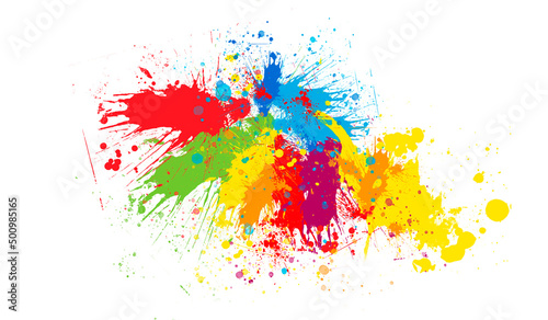 Colorful background design. illustration design