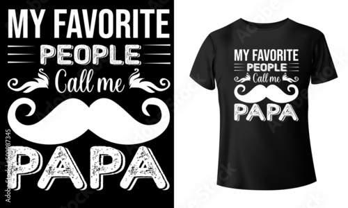 Father t-shirt design, Best dad ever. Fathers day greeting. Cute typography design template for poster, banner, gift card, t shirt print, label, badge. Retro