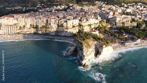 Tropea, Calabria (Italy).
Seaside in Southern Italy.
Drone photography.