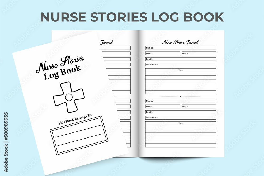 Nurse daily stories KDP interior logbook. Nurse medical information and register tracker notebook template. KDP interior journal. Daily nurse info recorder and stories journal interior. Nurse daily stories KDP interior logbook. Nurse medical information and register tracker notebook template. KDP interior journal. Daily nurse info recorder and stories journal interior.