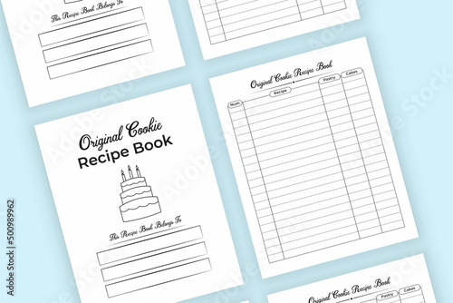 Wallpaper Mural Cookie recipe KDP interior log book. Cookie-making journal and cake recipe tracker template. KDP interior notebook. Cookie recipe information tracker and cake ingredients checker. Torontodigital.ca