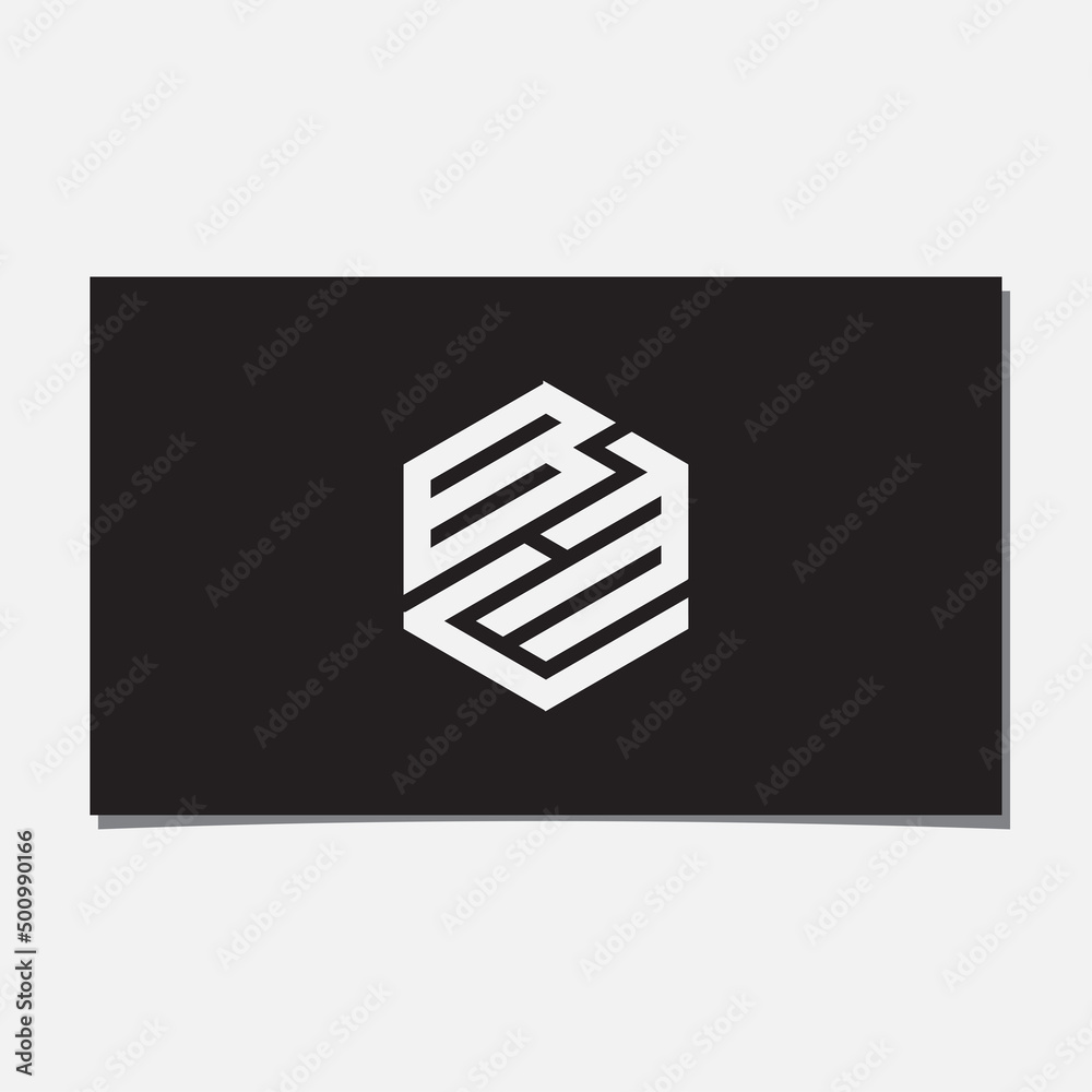 BCM HEXAGONAL LOGO DESIGN VECTOR BCM HEXAGONAL LOGO DESIGN VECTOR