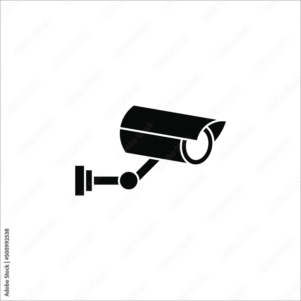 CCTV Icon Vector Trendy Flat Design on white background