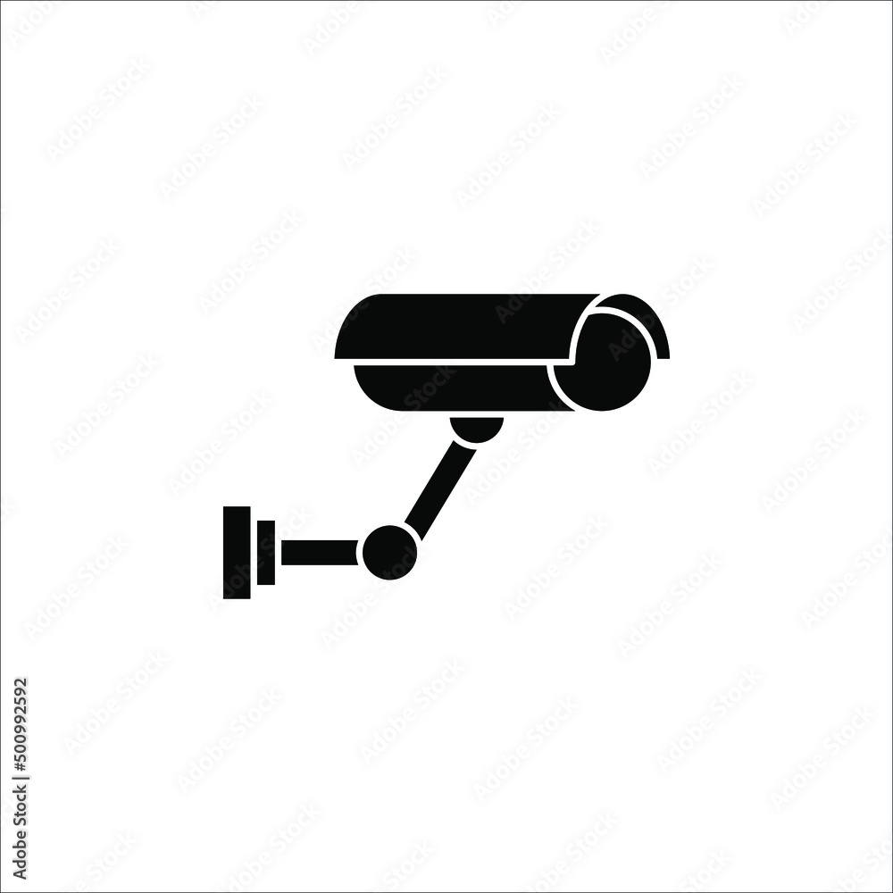 CCTV Icon Vector Trendy Flat Design on white background CCTV Icon Vector Trendy Flat Design on white background