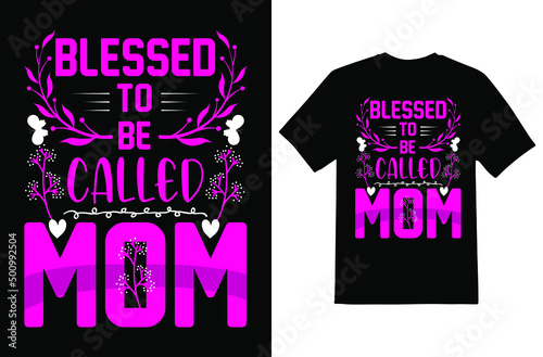 Mother day t-shirt design eps file