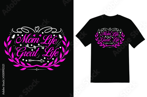 Mother day t-shirt design eps file