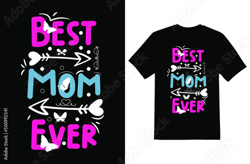 Mother day t-shirt design eps file