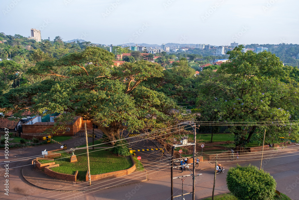 Obraz premium Kampala skyline